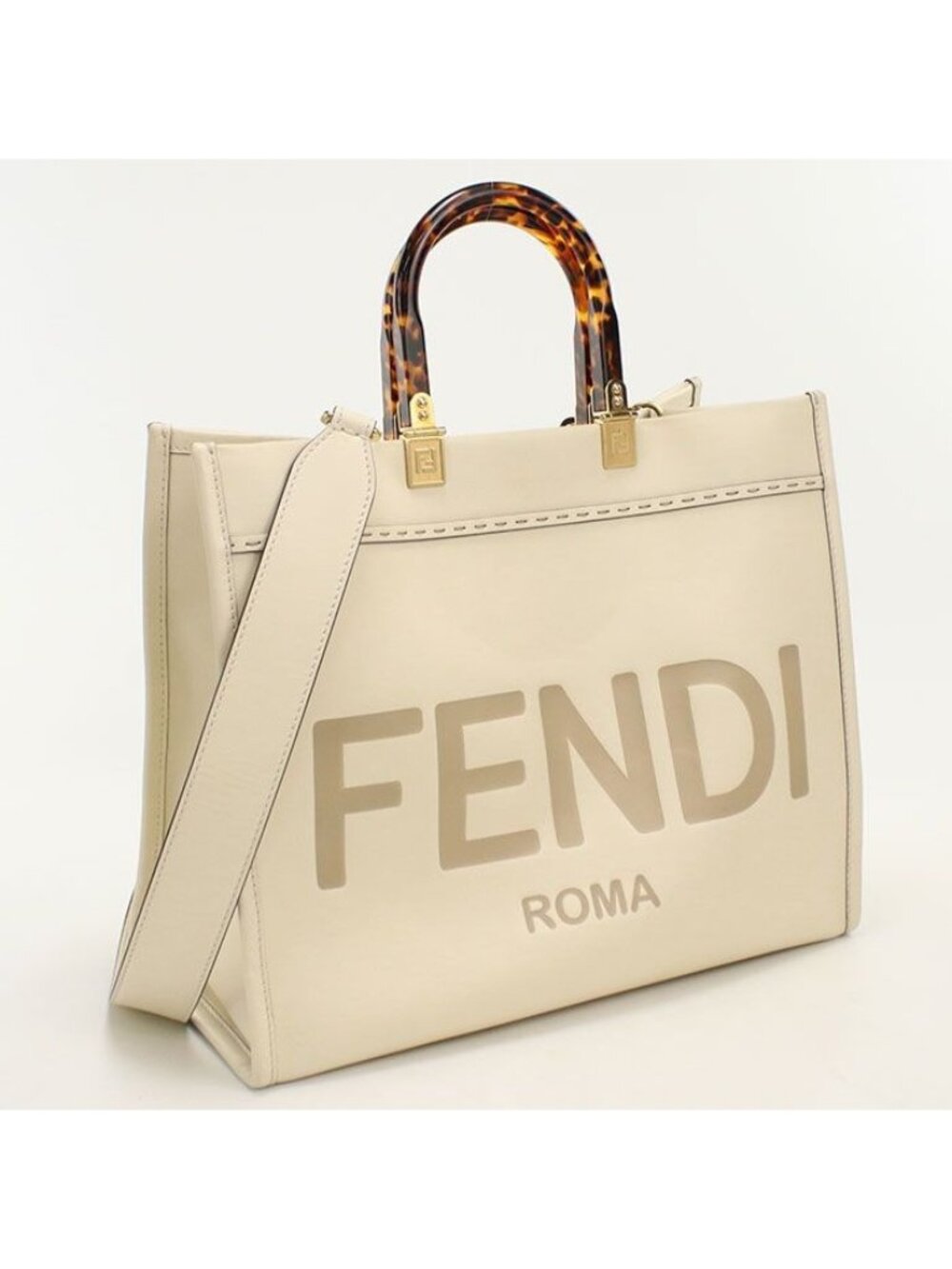 Fendi Sunshine Medium Tote Bag Calfskin